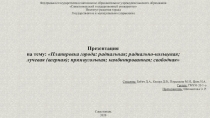 Федеральное государственное автономное образовательное учреждение высшего