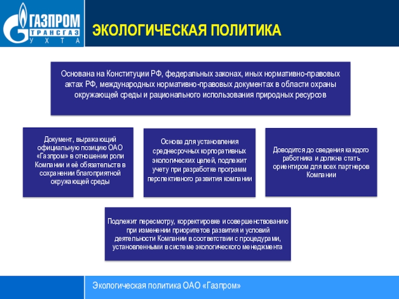 Политика пао. Экологическая политика Газпром. Политика на предприятии Газпром. Обязательства экологической политики. Экологическая политика предприятия.