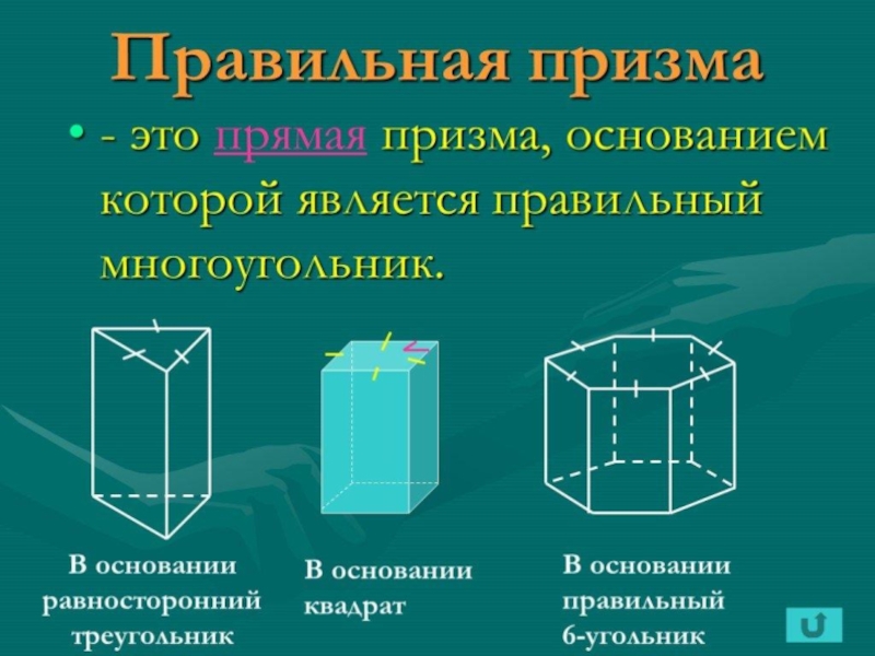 Многогранники призма презентация 10 класс атанасян