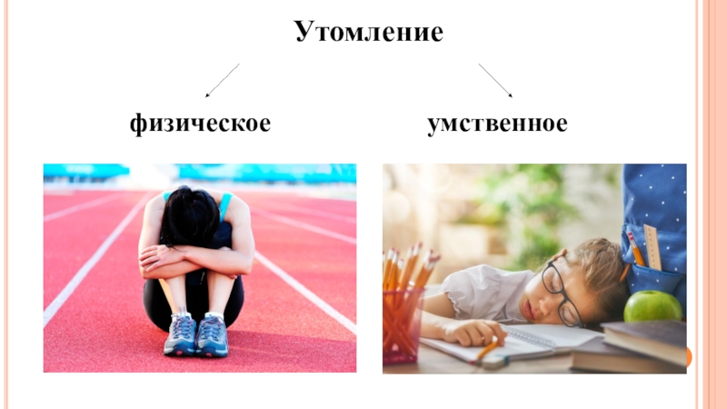 Утомление физической деятельности. Утомление и переутомление. Утомление и переутомление их признаки и меры предупреждения. Физическое и умственное утомление. Презентация на тему утомление.