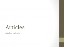 Articles