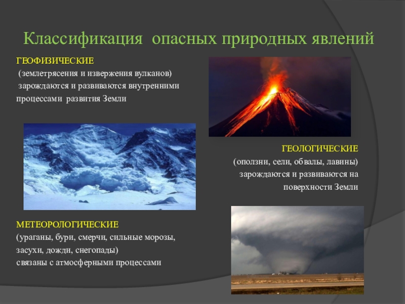 Различные объекты явления процессы. Классификация природных ЧС. ЧС природногохарктера. XC природного характера. Классификациячс природного Харка.