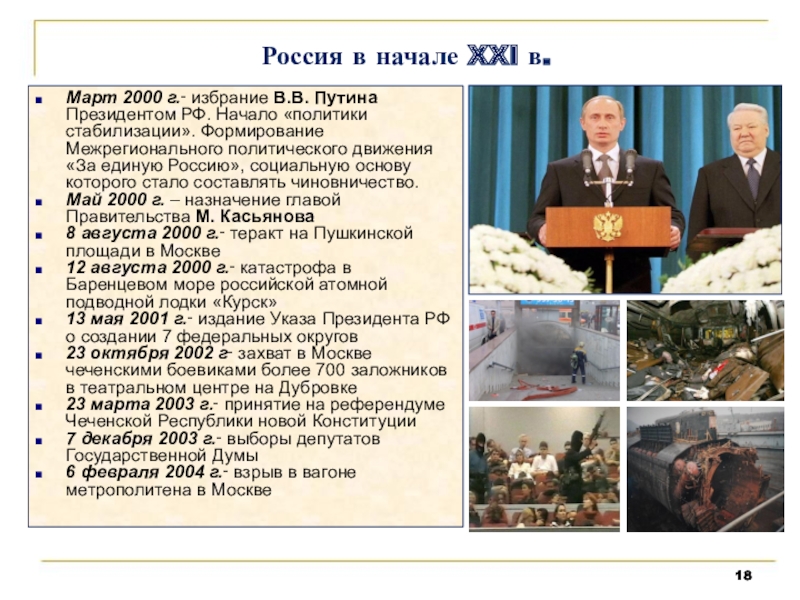 Политическая жизнь россии в начале xxi века презентация 10 класс