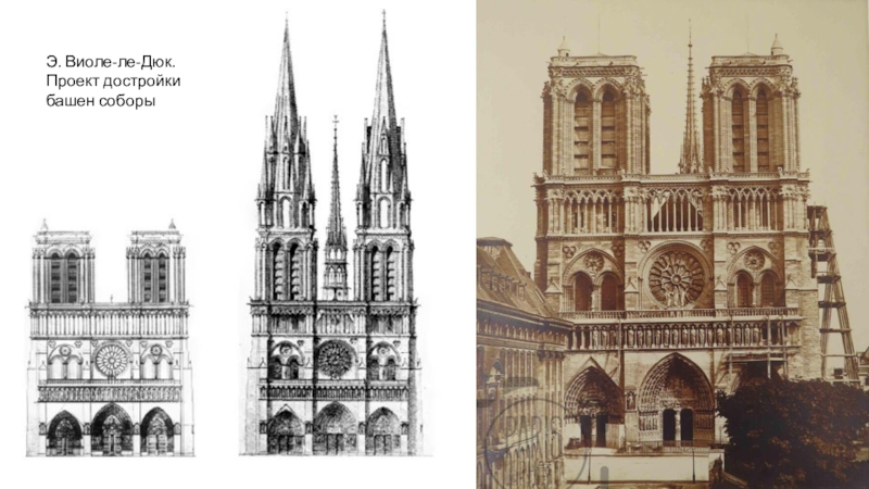 Проекты реконструкции нотр дам